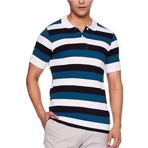 2025 Nueva ropa informal para hombre, polos, superventas, nuevo diseño, logotipo personalizado, polos transpirables de Color sólido para hombre - Product Image 1