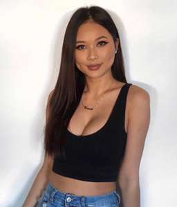 American Casual Sleeveless Woman Sexy <b>Tank</b> <b>Top</b> <b>Ladies</b> Cotton Crop <b>Tops</b> T-shirt Custom Logo - Product Image 3