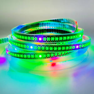 <span class=keywords><strong>ไฟ</strong></span> LED แบบเส้น WS2812B กว้าง 8 มม. แสง RGB แบบแคบ<span class=keywords><strong>พ</strong></span>ิเศษ 5V <span class=keywords><strong>ไฟ</strong></span>เส้นแบบกำหนดแอ<span class=keywords><strong>ด</strong></span>เดรสได้ ยาว 16.4 ฟุต 144 หลอด LED โปรแกรมไ<span class=keywords><strong>ด</strong></span>้ <span class=keywords><strong>ไฟ</strong></span>เส้น<span class=keywords><strong>ด</strong></span>ิจิตอลแบบพิกเซล - Product Image 2