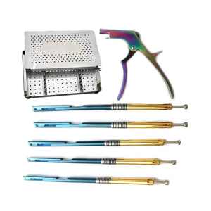 Kit Rongeur rotatif Interlaminar Kerrison Instruments chirurgicaux orthopédiques en acier inoxydable pour la chirurgie de la colonne vertébrale CE de haute qualité - Product Image 6