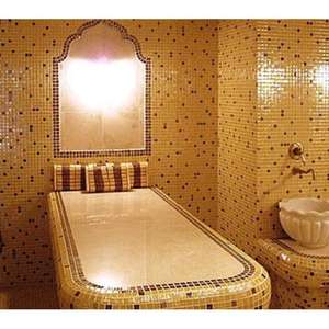 HAMAM KURNASA Fontaine Kurna en marbre de style ottoman – Mobilier de salle de bain contemporain et écologique pour extérieur, supermarché, hôtel - Product Image 3