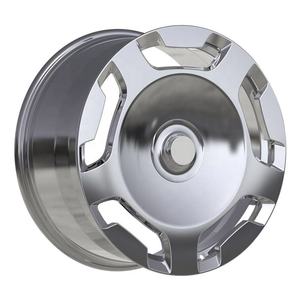ล้อแม็กซ์อลูมิเนียมขัดเงาเต็มวง ขนาด 21 นิ้ว 5x112 แบบฟอร์จโมโนบล็อก สีดำ ดีไซน์เว้า สำหรับรถยนต์ - Product Image 1