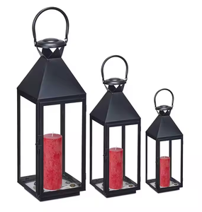 Vela de acero inoxidable hecha a mano, farol de estilo marroquí, cristal colgante de hierro, hogar, bodas, jardín, fiesta de Navidad, decoración IMPEX - Product Image 3