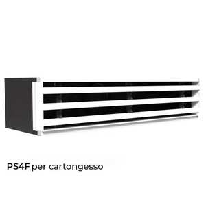 Rejilla de Ventilación Oculta Aircontrol, Perfil Blanco, 4 Salidas, 300x150mm, Versión para Placa de Yeso - Product Image 3