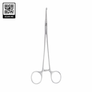 ชุดเครื่องมือผ่าตัดสแตนเลสเกรดศัลยกรรม คีมหนีบหลอดเลือดต่อมทอนซิลแบบโค้ง ได้รับการรับรองมาตรฐาน สำหรับการผ่าตัดตัดต่อมทอนซิลและห้ามเลือด ระดับ Class I - Product Image 1