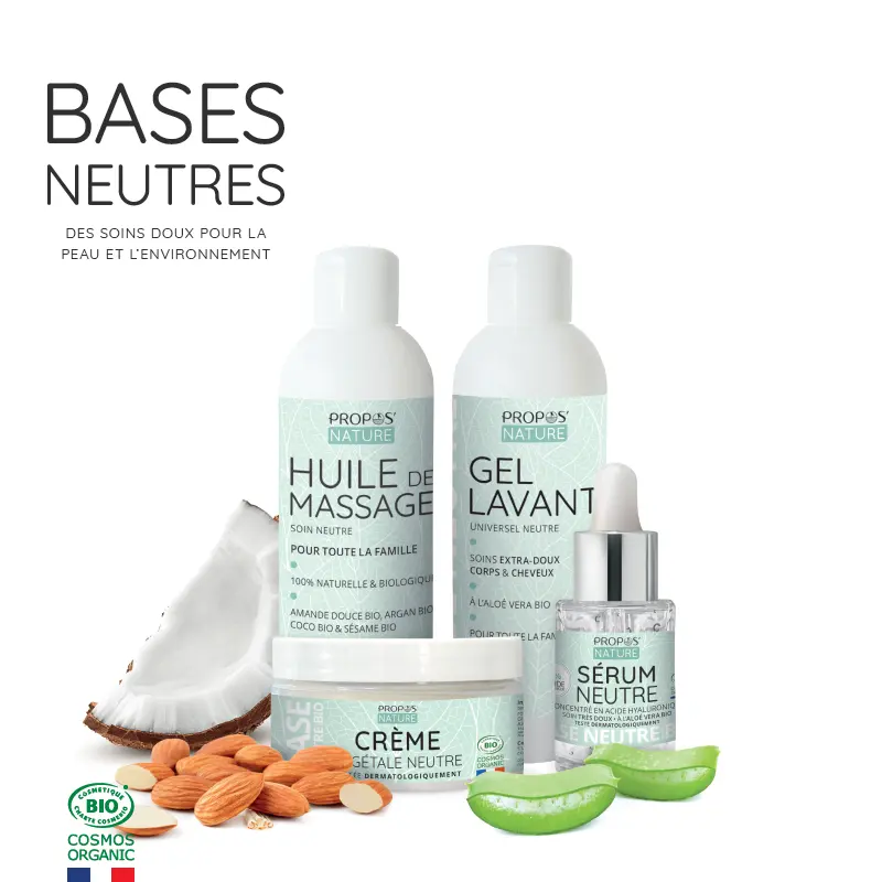 Creme facial orgânico-base neutra-cosmos orgânico certificado-pele sensível-75ml