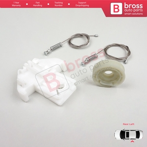 Kit de réparation de lève-vitre BWR288, porte arrière gauche pour Focus MK1 4/5 portes, berline, station-wagon, 1143005 - Product Image 4