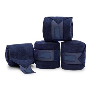 Bandages de cheval en molleton enveloppes de polo enveloppes de jambe équestre pour l'équitation Bandages de protection des jambes de cheval Bandage enveloppes de jambe équitation - Product Image 1
