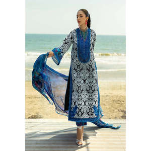 ชุดสูท Zainab Chottani '25 Tahra Lawn BELLA-07-UNS คอลเลคชั่น TC-1336 สำหรับผู้หญิง - Product Image 3