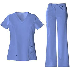 Mosaic Impex, conjunto de uniforme médico para mujer, ropa de trabajo elástica ajustada a la moda para Hospital, salón de belleza, Spa - Product Image 3