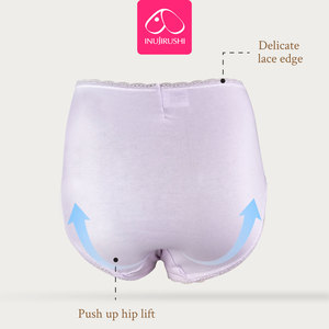 Bragas de maternidad de cintura alta a prueba de fugas, 100% algodón suave, talla S, M, L, LL, a la venta - Product Image 6