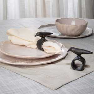 Eco Friendly Gold Metal Napkin Ring Holder Classic Luxury Table <b>Decor</b> for Restaurants Weddings <b>Parties</b> - Product Image 3