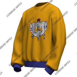 Sigma Gamma Rho nueva llegada Streetwear sudadera 100% algodón bordado de alta calidad cremallera completa logotipo personalizado moda de invierno - Product Image 6