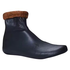 Best Quality Thin Lightweight <b>Waterproof</b> Anti-Bacterial Breathable Customized Easy Put Leather <b>Socks</b> for Men Women Made Genuine - Product Image 3