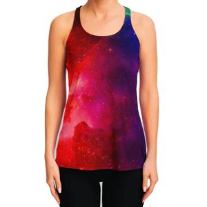 Camiseta sin Mangas para Mujer, Diseño Personalizado, Suave, Transpirable, Sublimación, Ajuste Perfecto, Uso Profesional, OEM, Poliéster Ecológico, Alta Calidad - Product Image 1