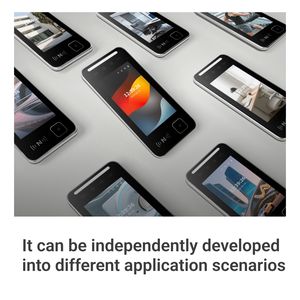 Sistema de <span class=keywords><strong>Control</strong></span> de Acceso con Escáner Facial Biométrico FCV4914 para Puerta, con Visión Nocturna y Registro de Asistencia para Gimnasio o Apartamento - Product Image 5