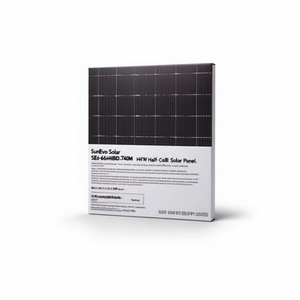 Panneau solaire monocristallin HJT demi-cellule SunEvo Solar SE6-66HBD-740M 600W - Product Image 2