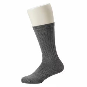 Calcetines transpirables de punto para hombre Mezcla de algodón Tela elástica suave Absorbe la humedad Calcetín deportivo Atlético informal para hombres Uso diario - Product Image 5