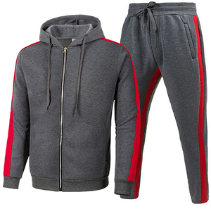 Ensemble de survêtement pour homme, fabrication ODM OEM, deux pièces, vêtements de sport pour la salle de sport, l'entraînement et les tenues décontractées quotidiennes - Product Image 3