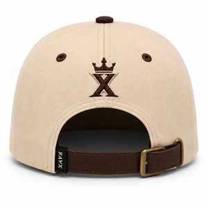 Gorra de Béisbol Deportiva de Lujo Premium Crown X, Bordada, con Bordado 3D Personalizado y Hebilla Plateada/Cobre para Pesca y Ciclismo - Product Image 2