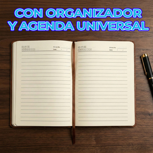 Set Regalo Aziendale Premium con Finitura Simil-Pelle, Blocco Note e Penna con Chiusura Magnetica - Product Image 6