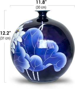 แจกันดอกไม้ห้องนั่งเล่นโฮมออฟฟิศห้องรับประทานอาหารตกแต่งโมเดิร์นทองด้านล่างแจกันตกแต่งตกแต่งกลาง - Product Image 6