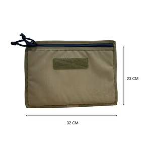 Tactique Molle Patch Panneau Adaptateur Crochet Boucle Étanche Anti-Vol Caractéristiques Fermeture À Glissière Mode Sac À Dos Gilet Gear Accessoire - Product Image 6