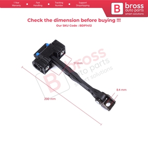 BDP1412 Butée de porte avant avec limiteur pour Passat B8 3G CB 2014-2023 3G0837249B - Product Image 5
