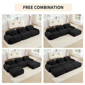 Best Selling 2026 Temuu No Moq Request Fabric Upholstered Square Vacuum Compressed Couches <b>for</b> <b>Small</b> House and Villa - Product Image 4