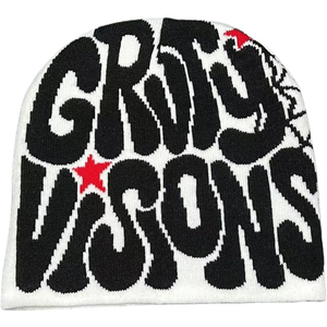 หมวกบีนนี่ทรงหัวกะโหลกสำหรับฤดูหนาวหมวกแฟชั่นลำลองสำหรับสตรี - Product Image 1