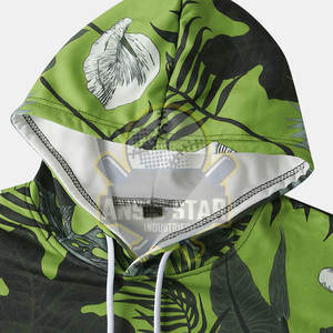 Sweats à capuche à sublimation les plus vendus Streetwear Qualité supérieure Concevez vos propres sweats à capuche à sublimation en stock - Product Image 3