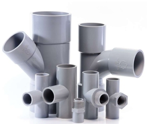 Raccords de tuyau de vidange de connecteur de PVC blanc coude de 90 degrés pour le drainage - Product Image 2