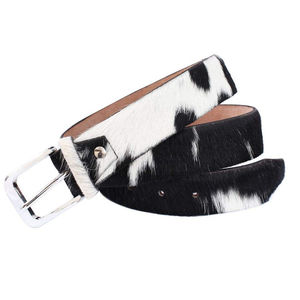 Ceinture en cuir de vachette véritable unisexe, ceinture de mode occidentale de qualité supérieure, accessoire tendance, ceinture en cuir de vachette - Product Image 6