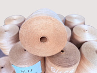 Fil de jute 100% écologique, recyclable, antibactérien, 8lbs/1ply, qualité CB, fil brut pour le tricotage à la main, la couture et le tissage, Bangladesh