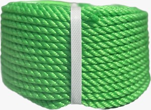 Fabricación en fábrica, cuerdas de pesca de PE trenzadas de plástico de 3 hebras, cuerda de PE de 3MM, cuerda de supervivencia Para, cuerda de paracaídas, cuerda de nailon - Product Image 6