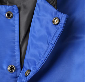 Chaqueta bomber informal para hombre de alta calidad de fabricante OEM impermeable a prueba de viento Chenille bordado personalizado béisbol Letterman - Product Image 3