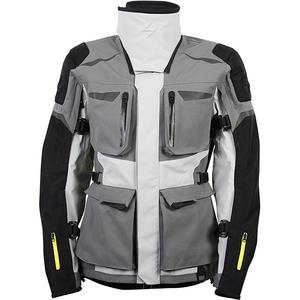 Chaqueta de turismo impermeable para hombre Chaqueta de ventilación reflectante de longitud 3/4 Protectores aprobados por Ce para montar en todas las estaciones - Product Image 1