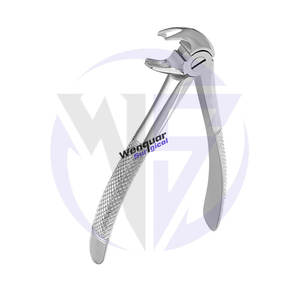 Extraction dentaire Forceps Fig #22 pour molaires inférieures Instruments dentaires chirurgicaux Enlèvement des dents Chirurgie manuelle - Product Image 5