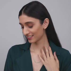 Hợp Thời Trang Vàng Ngọc <span class=keywords><strong>Nawab</strong></span> Vòng Cổ Chữ Thập Mô Hình Mạ Vàng Chuỗi Rắn Liên Kết Kim Cương Ngọc Trai Cho Món Quà Engagement Made Hợp Kim - Product Image 2