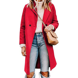 Hiver nouveauté élégant pleine longueur manteau cheville Long pardessus dames meilleure vente en cuir véritable femmes Long manteau 2025 - Product Image 5