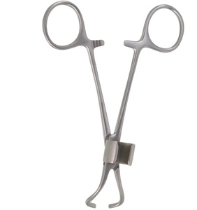 Pince à serviette en acier inoxydable de source d'alimentation manuelle certifiée CE de qualité supérieure Base fabriquée en usine pour instruments chirurgicaux - Product Image 1