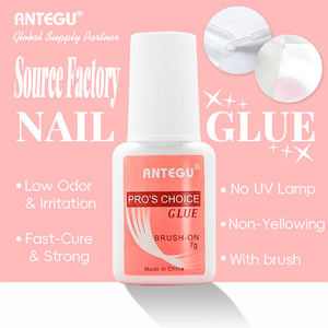 <span class=keywords><strong>Colle</strong></span> à <span class=keywords><strong>Ongles</strong></span> Rose 7g avec Pinceau Force Salon Séchage Rapide 10s pour <span class=keywords><strong>Ongles</strong></span> Acryliques Formule Anti-Jaunissement Adhésif Professionnel pour Extensions - Product Image 1