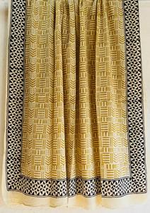 100% coton léger traditionnel main bloc imprimé écharpe Jaipur artisanal écharpe Boho Chic à la main ethnique doux coton écharpe - Product Image 3