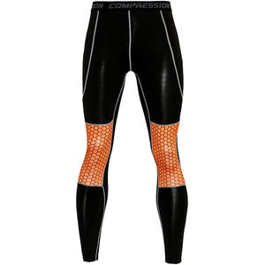 Pantalones de compresión de gimnasio de alta calidad OEM para hombre, estilo sólido personalizado de alta calidad con personalizado, gimnasio, deporte, fitness, entrenamiento, sin costuras - Product Image 2