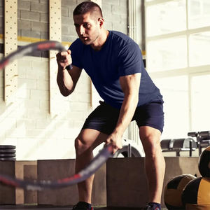 Camiseta de manga corta para hombre de la mejor calidad, cuello redondo, ropa de calle hecha de algodón, jersey para hombre adulto, camiseta de poliéster - Product Image 4