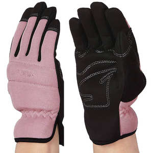 Gants de sécurité en cuir synthétique à doigts entiers, écologiques, thermiques, respirants, compatibles écran tactile, pour usage quotidien et mécanique, noirs - Product Image 2