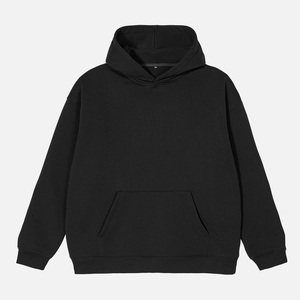 Vente en gros de pulls à capuche en coton éponge français épais et lourd 100% coton de haute qualité avec logo personnalisé pour hommes - Product Image 3
