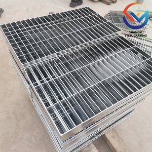 Buiten Custom201 304 316 316L RVS 1m x 1m loopvlak industrie <span class=keywords><strong>platform</strong></span> stalen rooster oprit <span class=keywords><strong>platform</strong></span> - Product Image 5