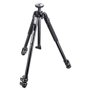 ขาตั้งกล้อง Manfrotto 190X อลูมิเนียม รับน้ำหนักได้ 15 กก. ความสูง 9-160 ซม. 3 ท่อน ไม่มีหัวขาตั้ง - Product Image 1