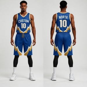 Uniformes de Baloncesto Sublimados Personalizados de Primera Calidad con Tecnología de Secado Rápido para Ligas Juveniles y Adultas de Élite - Product Image 2